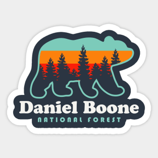 Daniel Boone National Forest Red River Gorge Natural Bridge Kentucky Sticker